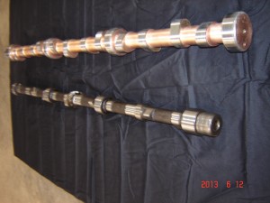 Cam Shafts- regrinds and billets for all makes.